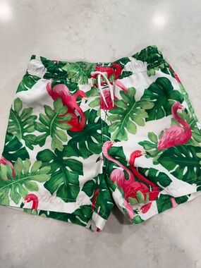 Janie and Jack Flamingo Swim Trunks 5T